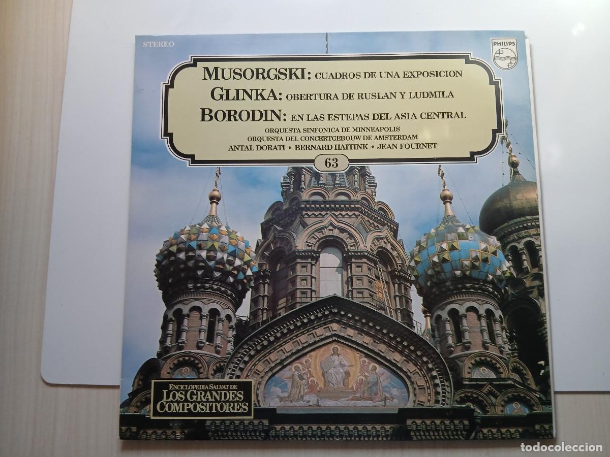 Discos de vinilo: Musorgski, Glinka y Borodin - Foto 1