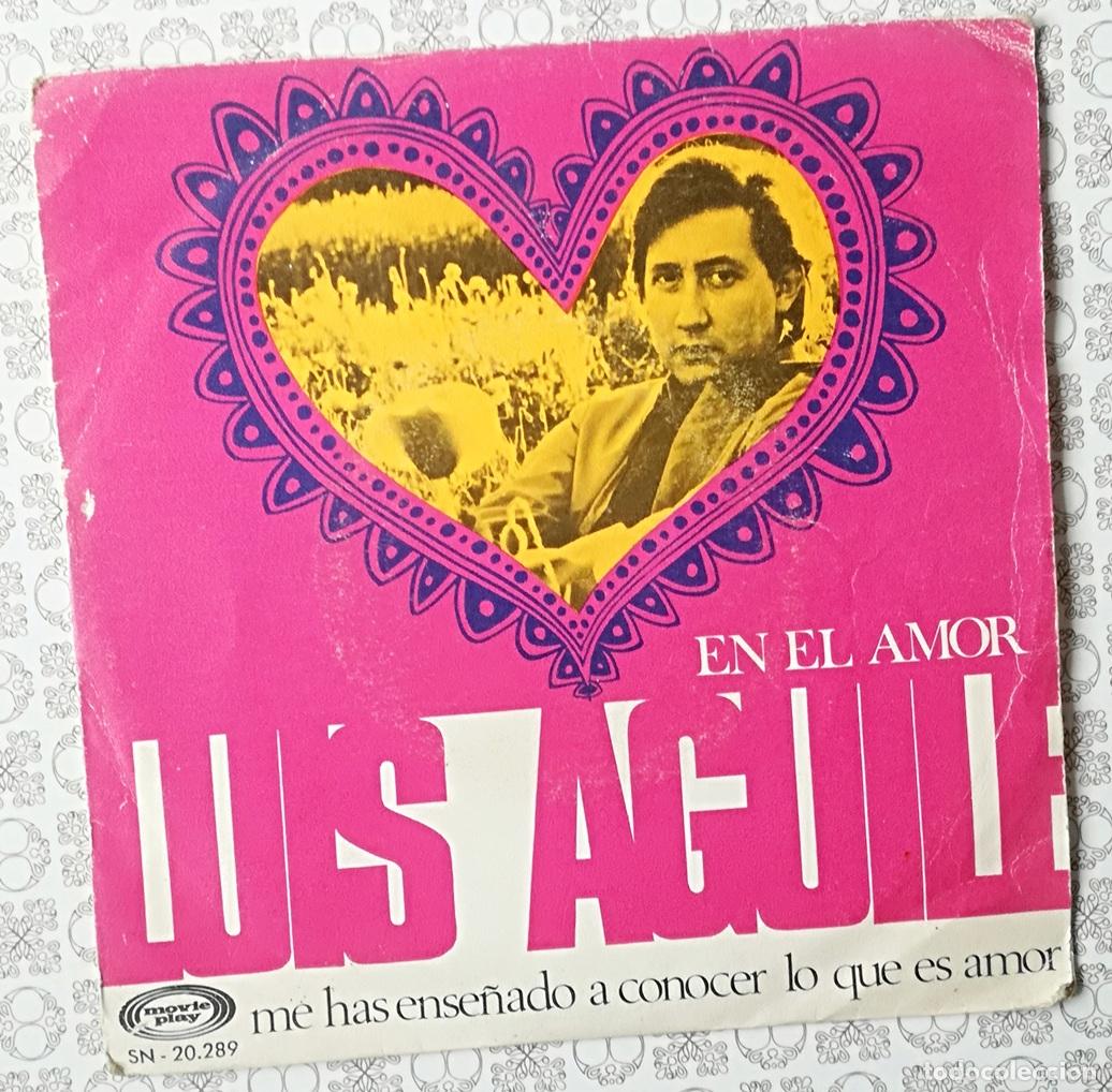 Discos de vinilo: Disco vinilo single: Luis Aguile - Foto 1