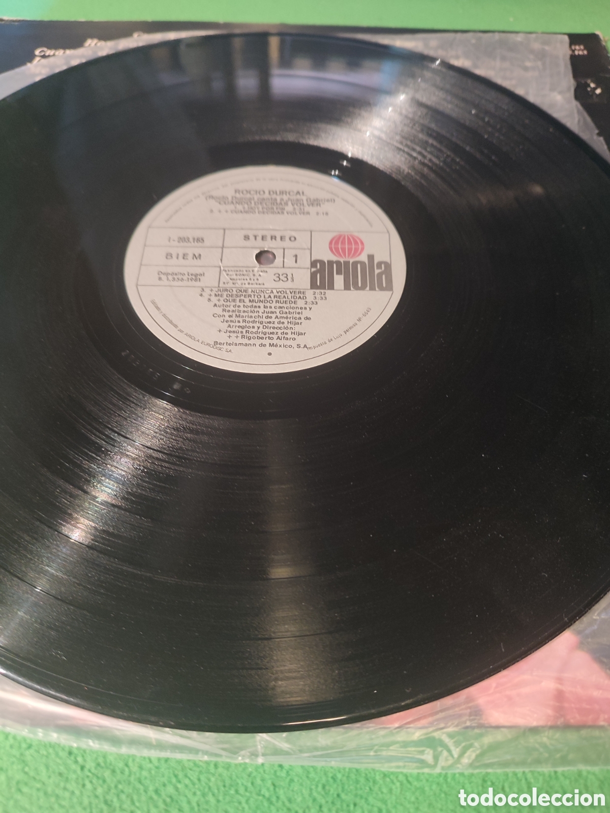 Discos de vinilo: Roc&iacute;o Durcal - Cuando decidas volver - Foto 3
