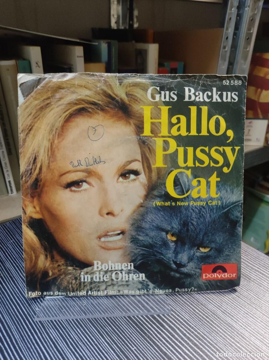 Discos de vinilo: HALLO, PUSSY CAT GUS BACKUS - Foto 1