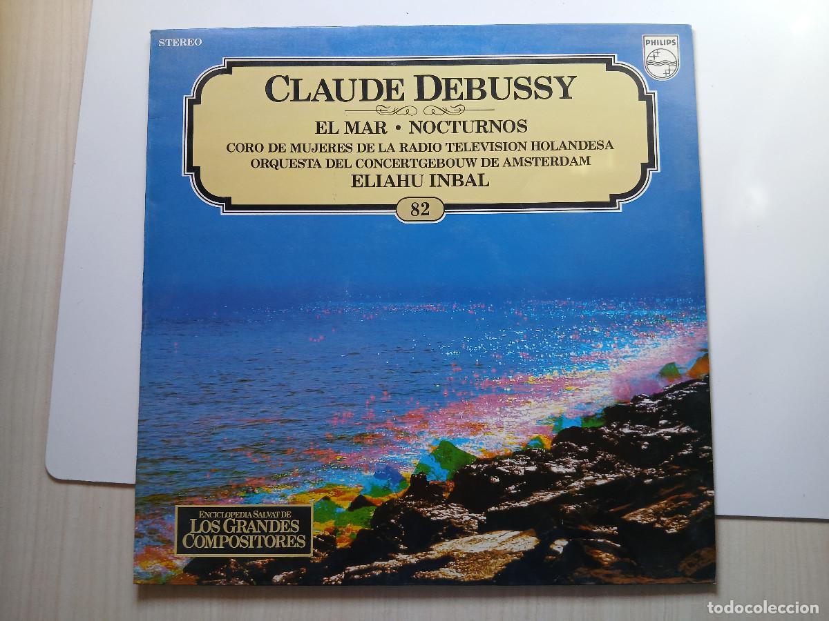 Discos de vinilo: Debussy, El mar. Nocturnos - Foto 1
