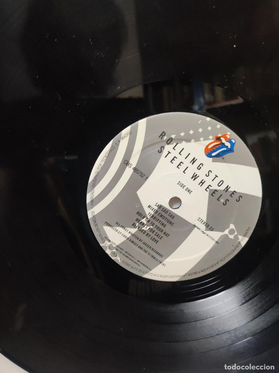 Discos de vinilo: Rolling Stones &ndash; Steel Wheels - Foto 2