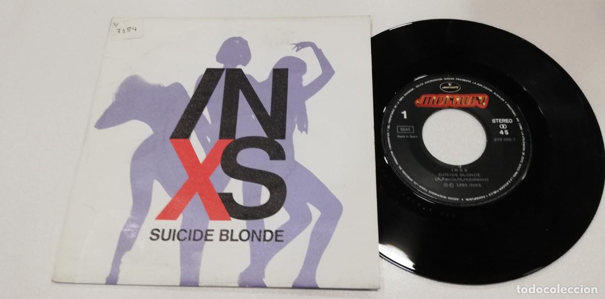 Discos de vinilo: SCO90-INXS - Suicide Blonde (7&rdquo;, Single) - Foto 1