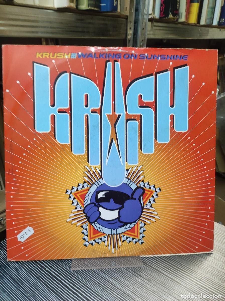 Discos de vinilo: Krush &ndash; Walking On Sunshine - Foto 1
