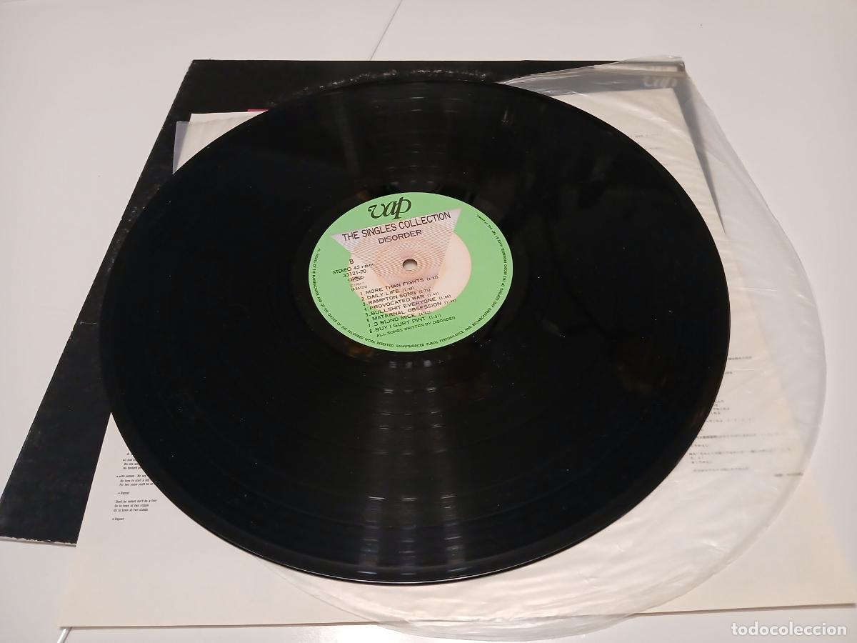 Discos de vinilo: DISORDER -THE SINGLES COLLECTION- (1984) LP DISCO VINILO - Foto 4