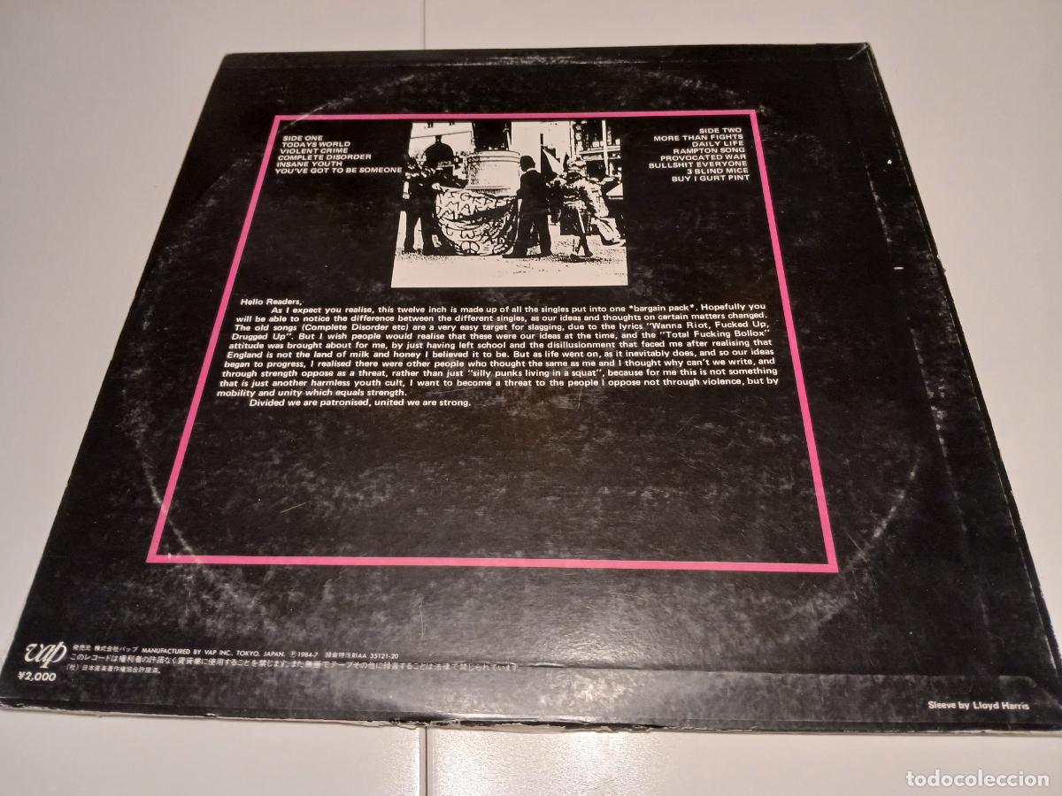 Discos de vinilo: DISORDER -THE SINGLES COLLECTION- (1984) LP DISCO VINILO - Foto 9