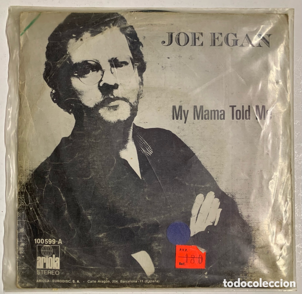 Discos de vinilo: JOE EGAN single Vinilo Back on the Road - Foto 2