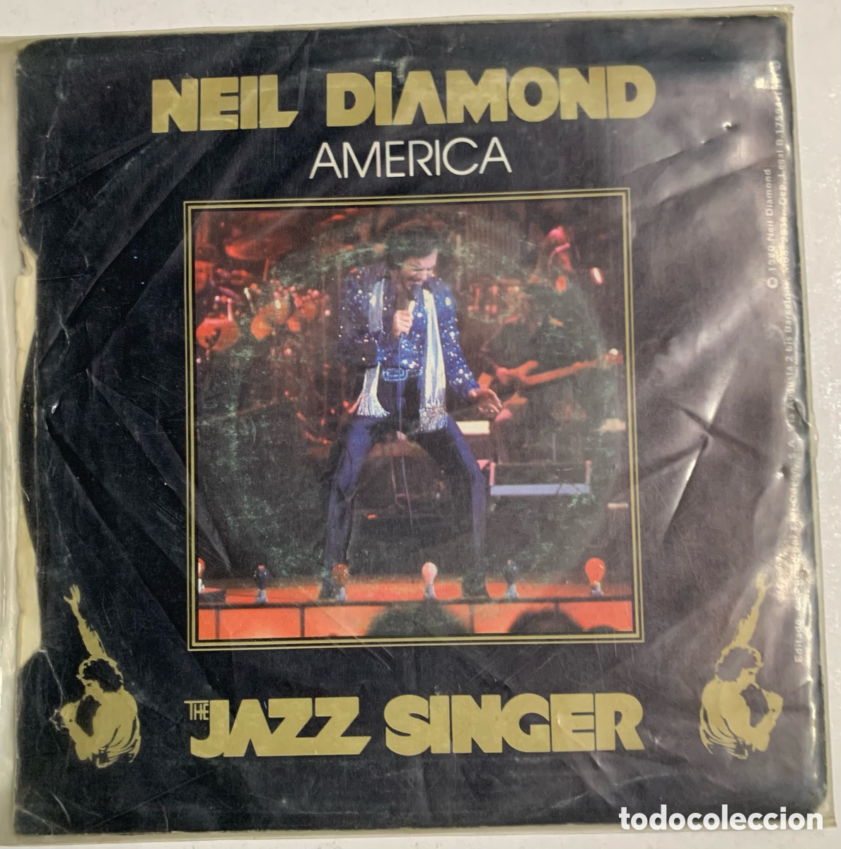Discos de vinilo: Neil Diamond single Vinilo America - Foto 2