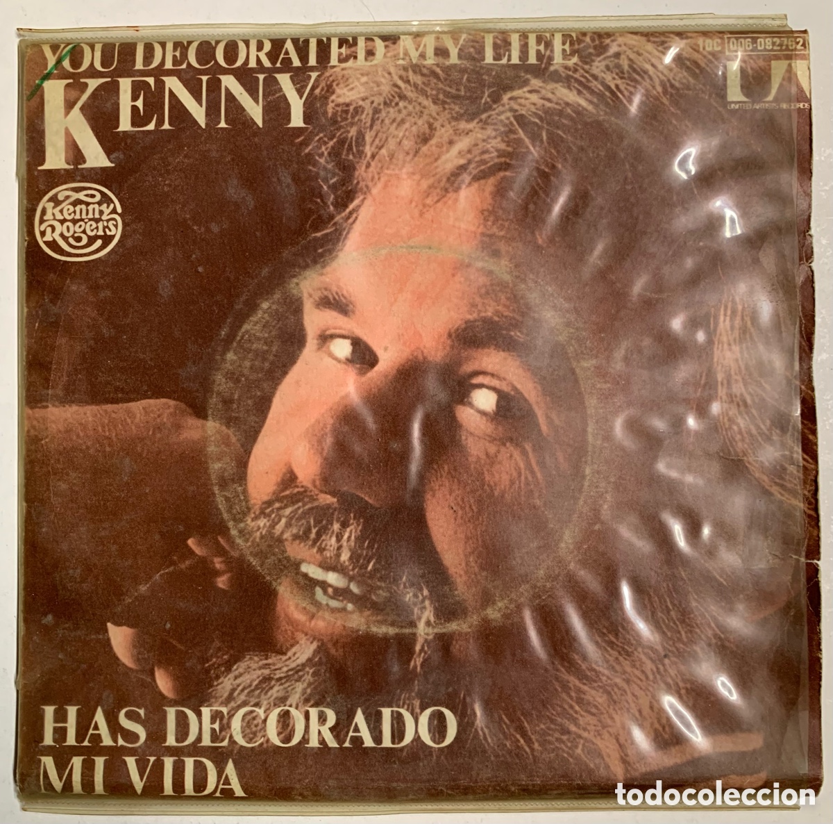Discos de vinilo: Kenny Rogers single Vinilo Has decorado mi vida - Foto 1