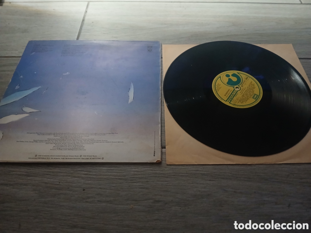 Discos de vinilo: SCORPIONS - BLACKOUT - SPAIN - HARVEST - L - - Foto 2