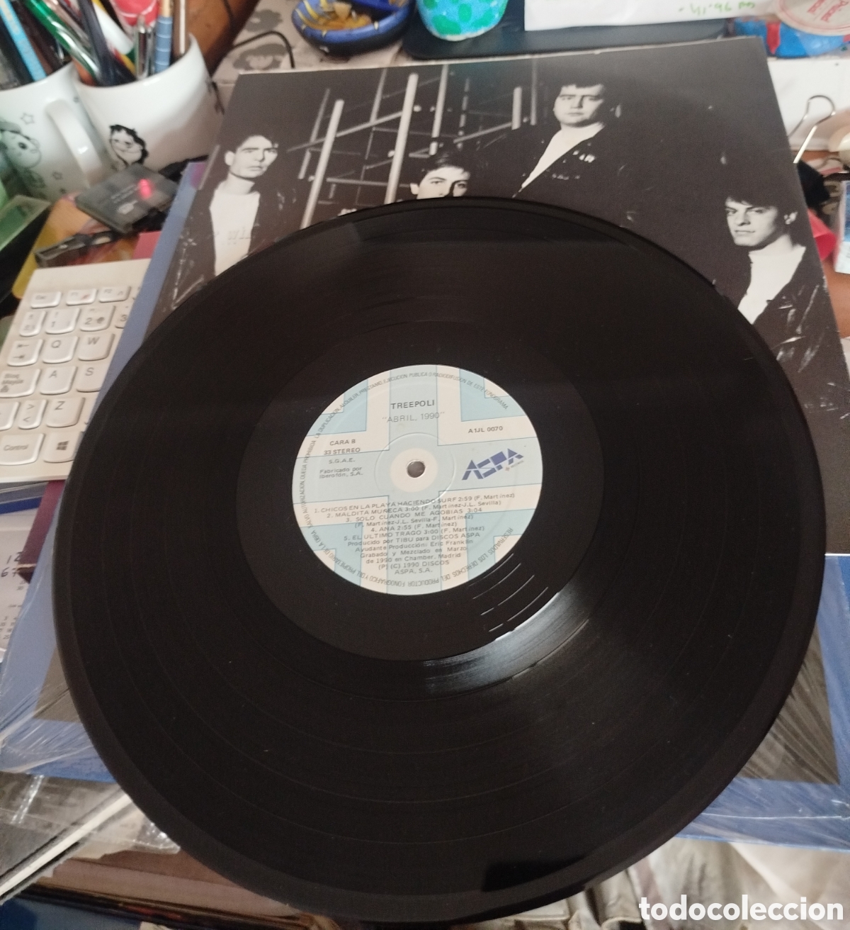 Discos de vinilo: Treepoli &ndash; Abril, 1990 - Foto 2