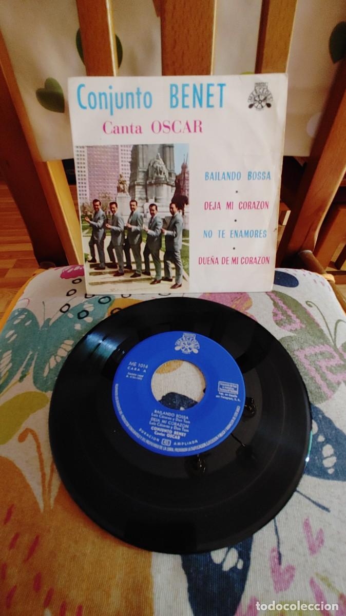 Discos de vinilo: CONJUNTO BENET-EP BAILANDO BOSSA +3 - Foto 1