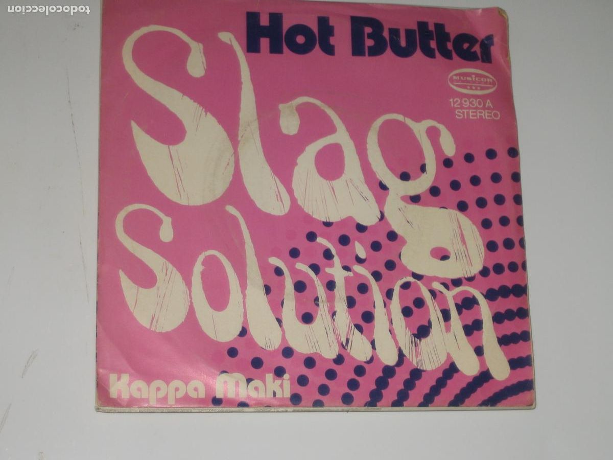 Discos de vinilo: DISCOFERTA - SINGLES/EP -HOT BUTTER - Foto 1