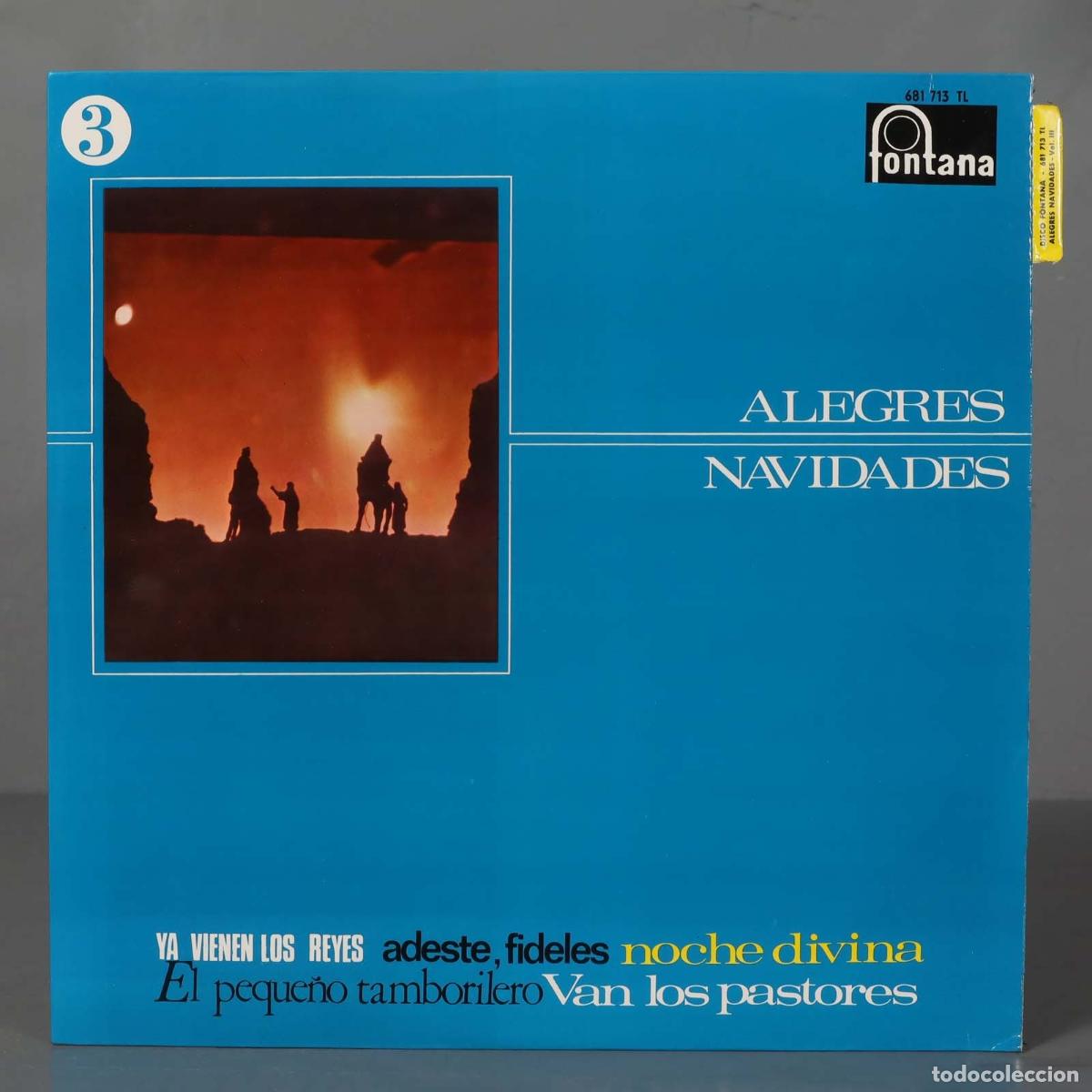 Discos de vinilo: LP. ALEGRES NAVIDADES - Foto 1