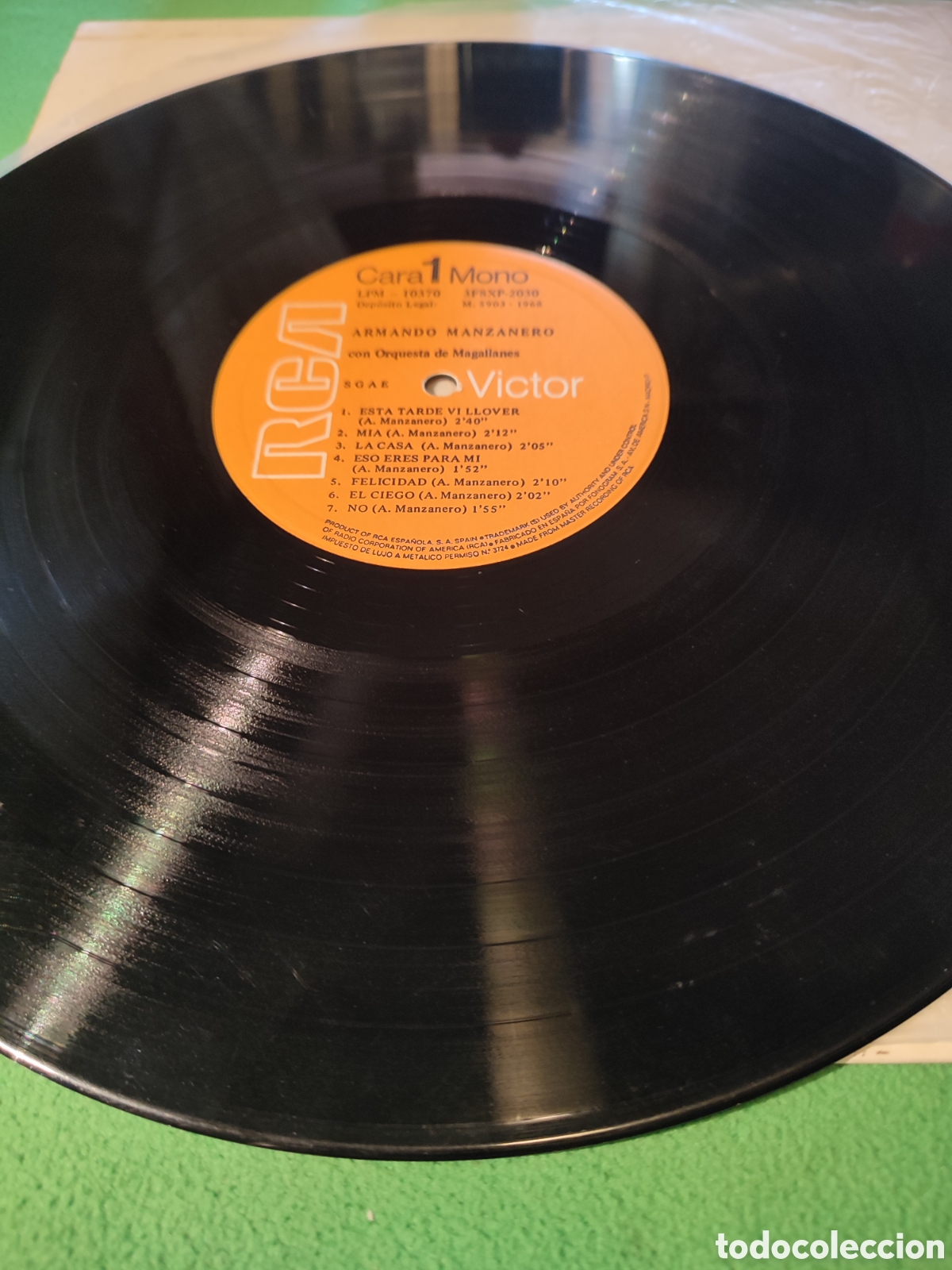 Discos de vinilo: Armando Manzanero - Y sus canciones - Foto 3