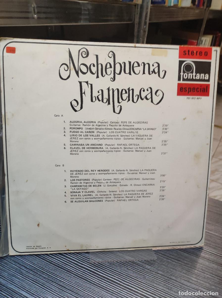 Discos de vinilo: Nochebuena Flamenca .. - Foto 2