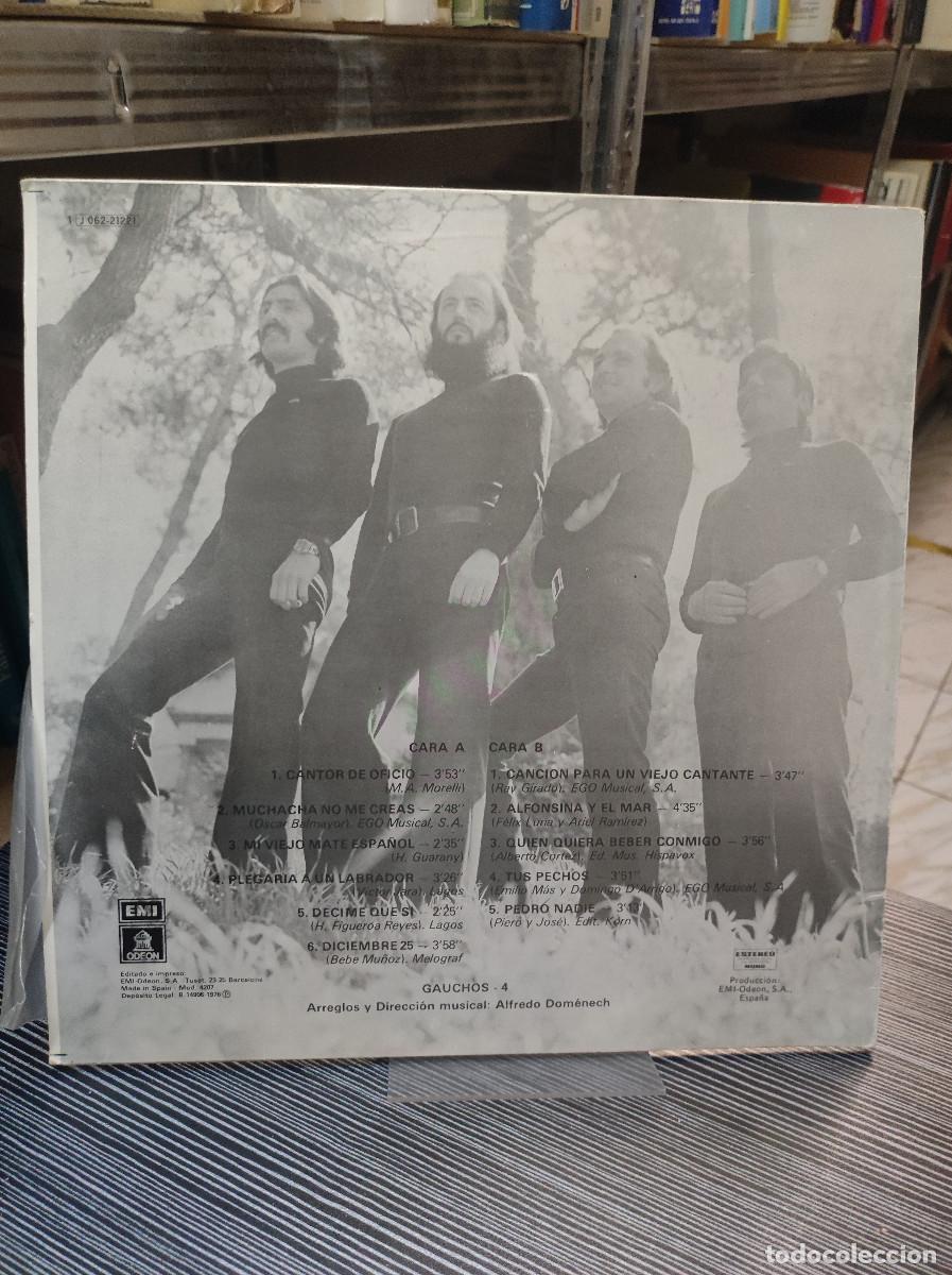 Discos de vinilo: Gauchos 4 &ndash; Cantor De Oficio - Foto 2