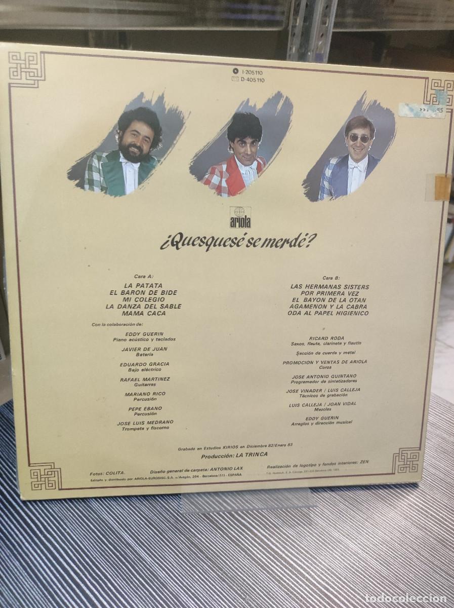 Discos de vinilo: La Trinca &ndash; &iquest;Quesques&eacute; Se Merd&eacute;? - Foto 2