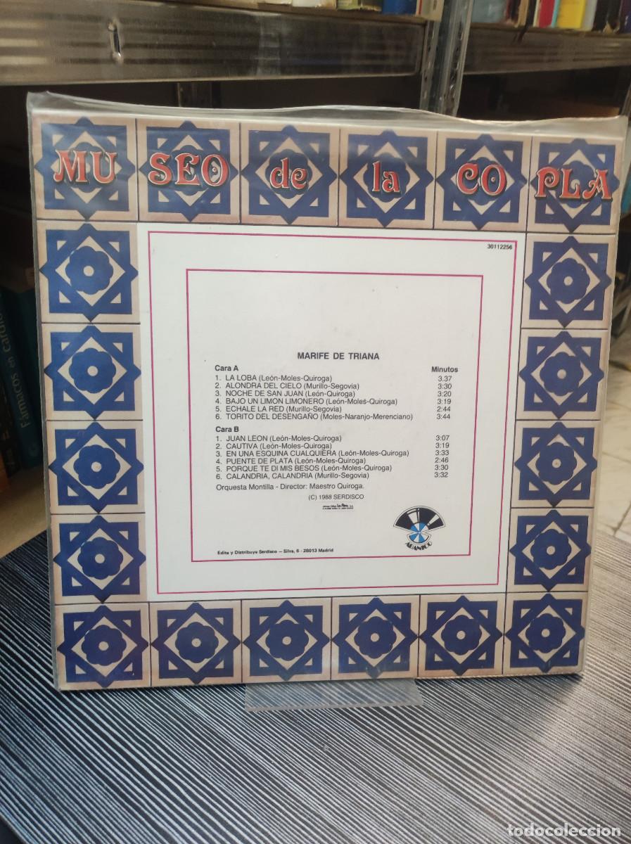 Discos de vinilo: Marif&eacute; De Triana &ndash; Marif&eacute; De Triana - Foto 2