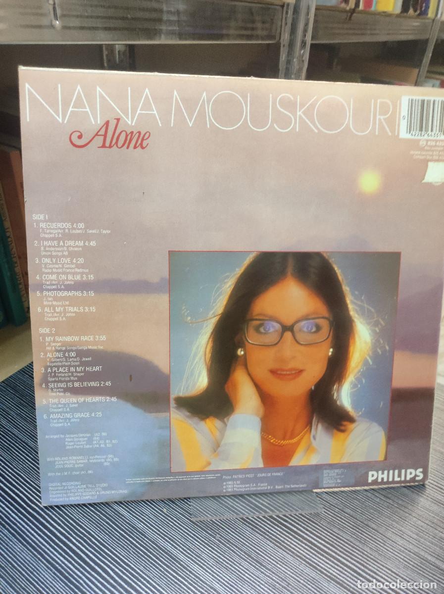 Discos de vinilo: Nana Mouskouri &ndash; Alone - Foto 2