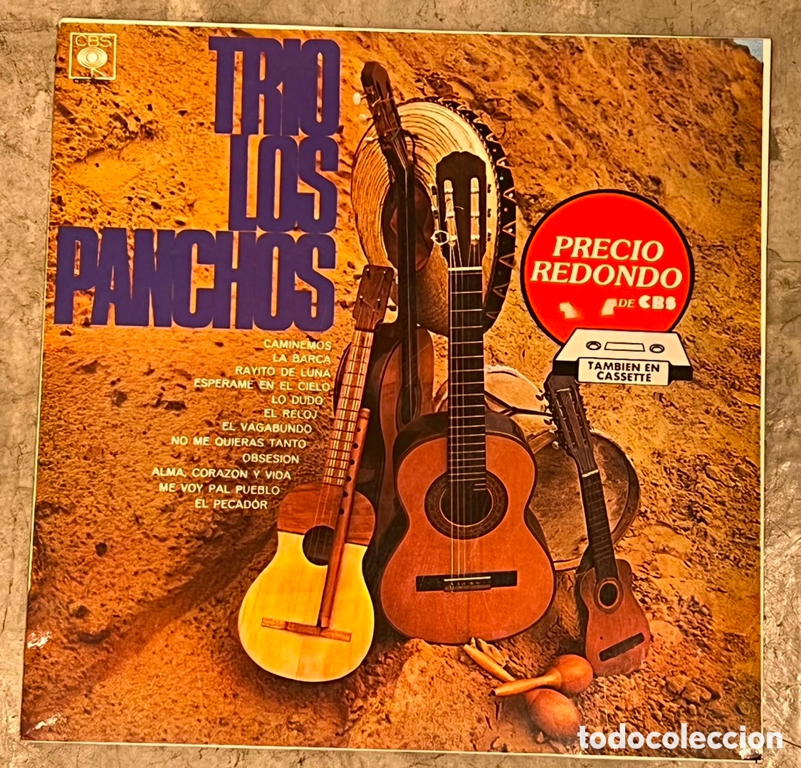 Discos de vinilo: Disco Vinilo LP. Tr&iacute;o Los Panchos. 1985. - Foto 1