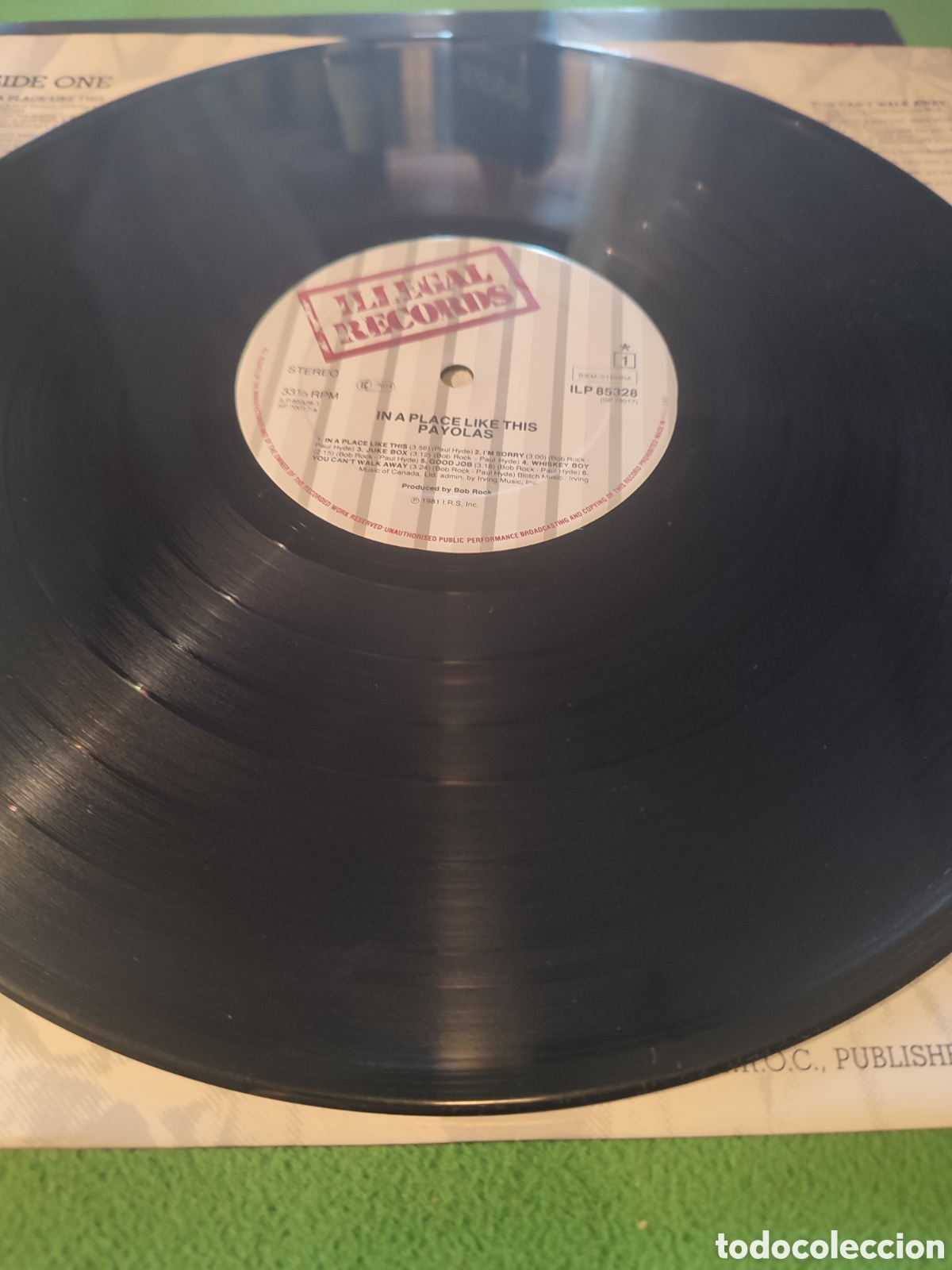 Discos de vinilo: Payolas - Ina place like This 1981 - Foto 3