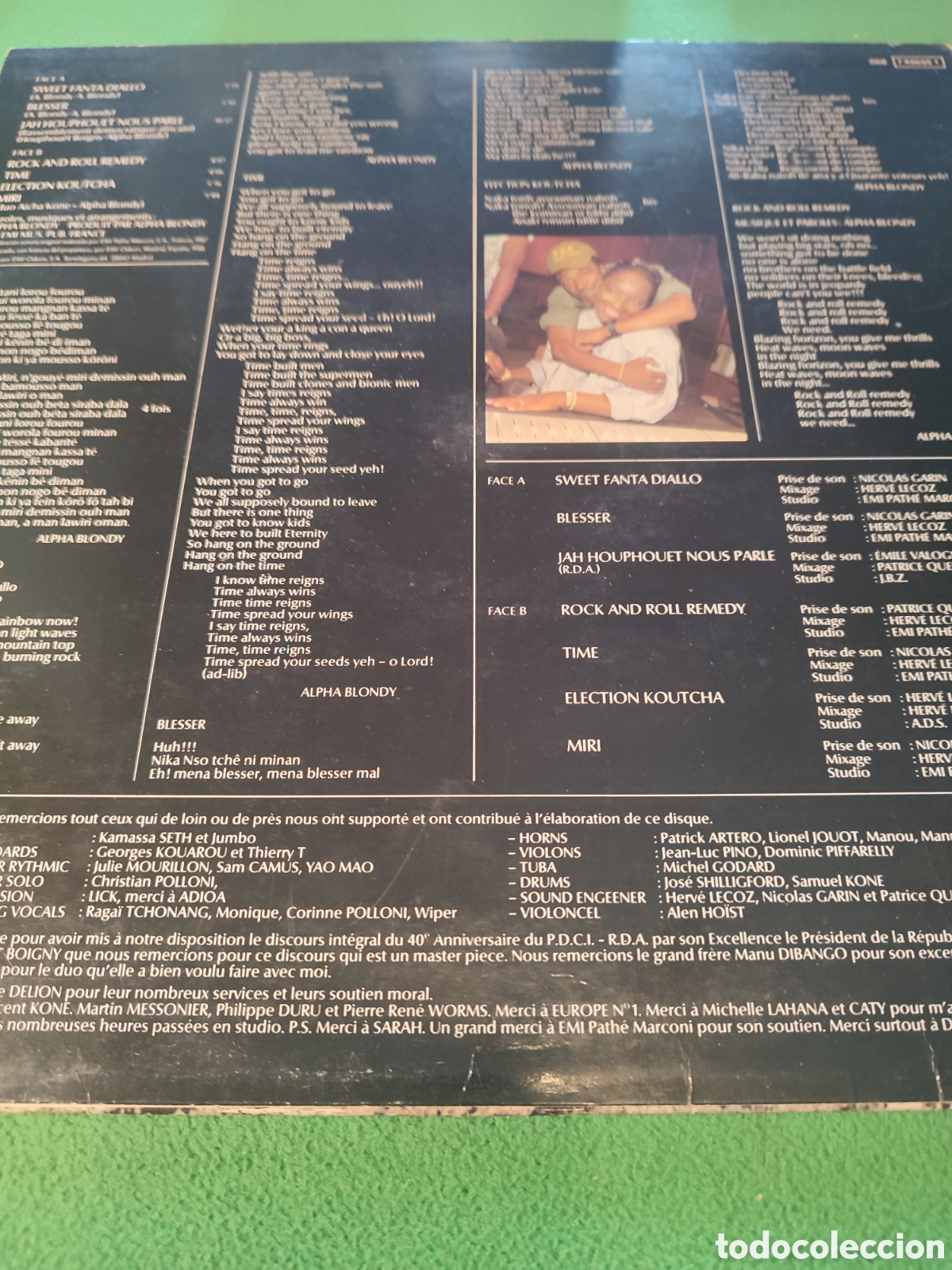 Discos de vinilo: Alpha Blondy - Revolution and The solar system - Foto 2