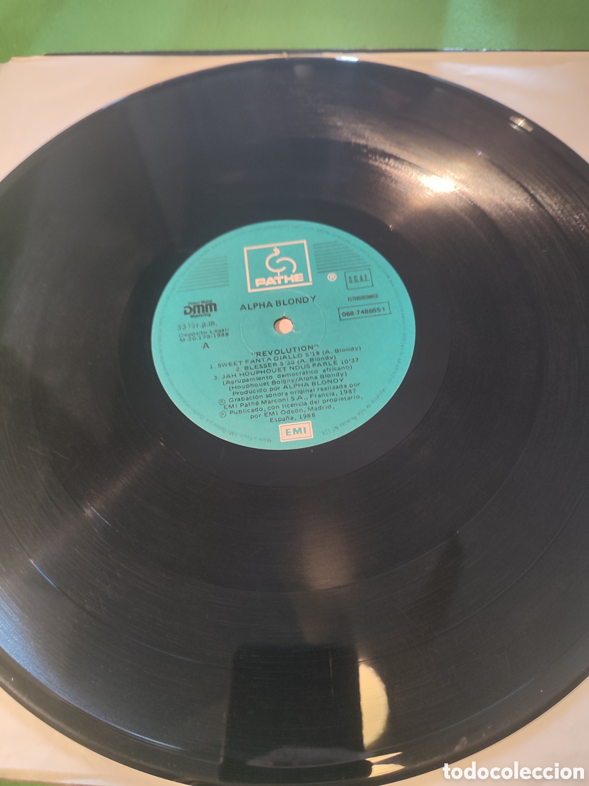 Discos de vinilo: Alpha Blondy - Revolution and The solar system - Foto 3