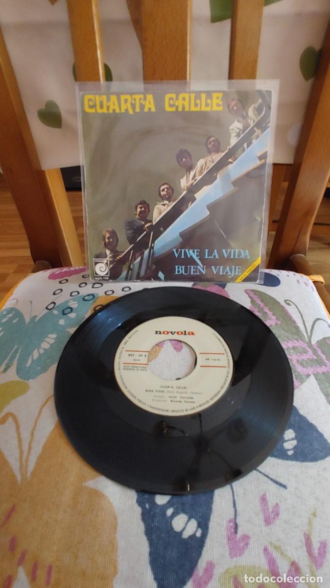 Discos de vinilo: CUARTA CALLE-SINGLE VIVE LA VIDA - Foto 1