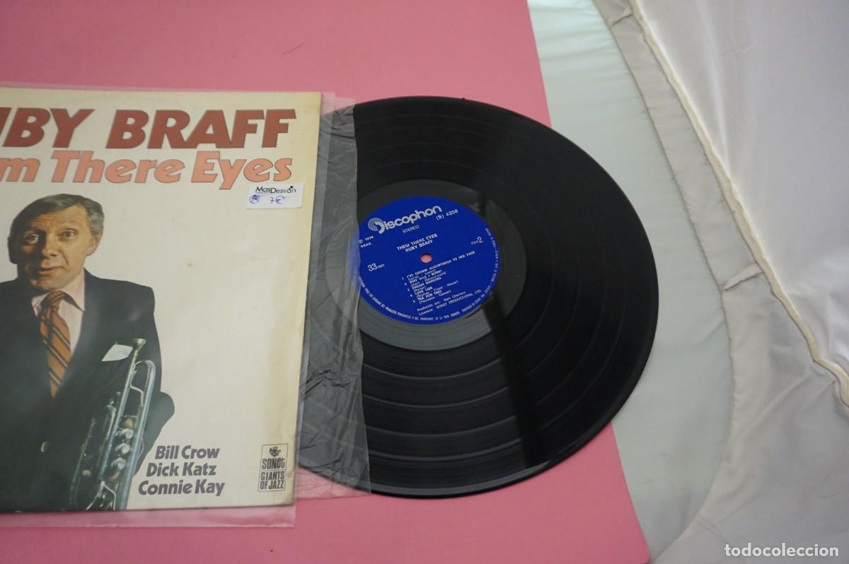 Discos de vinilo: LP - RUBY BRAFF - THEM THERE EYES - EL DISCO ESTA COMO NUEVO - Foto 2