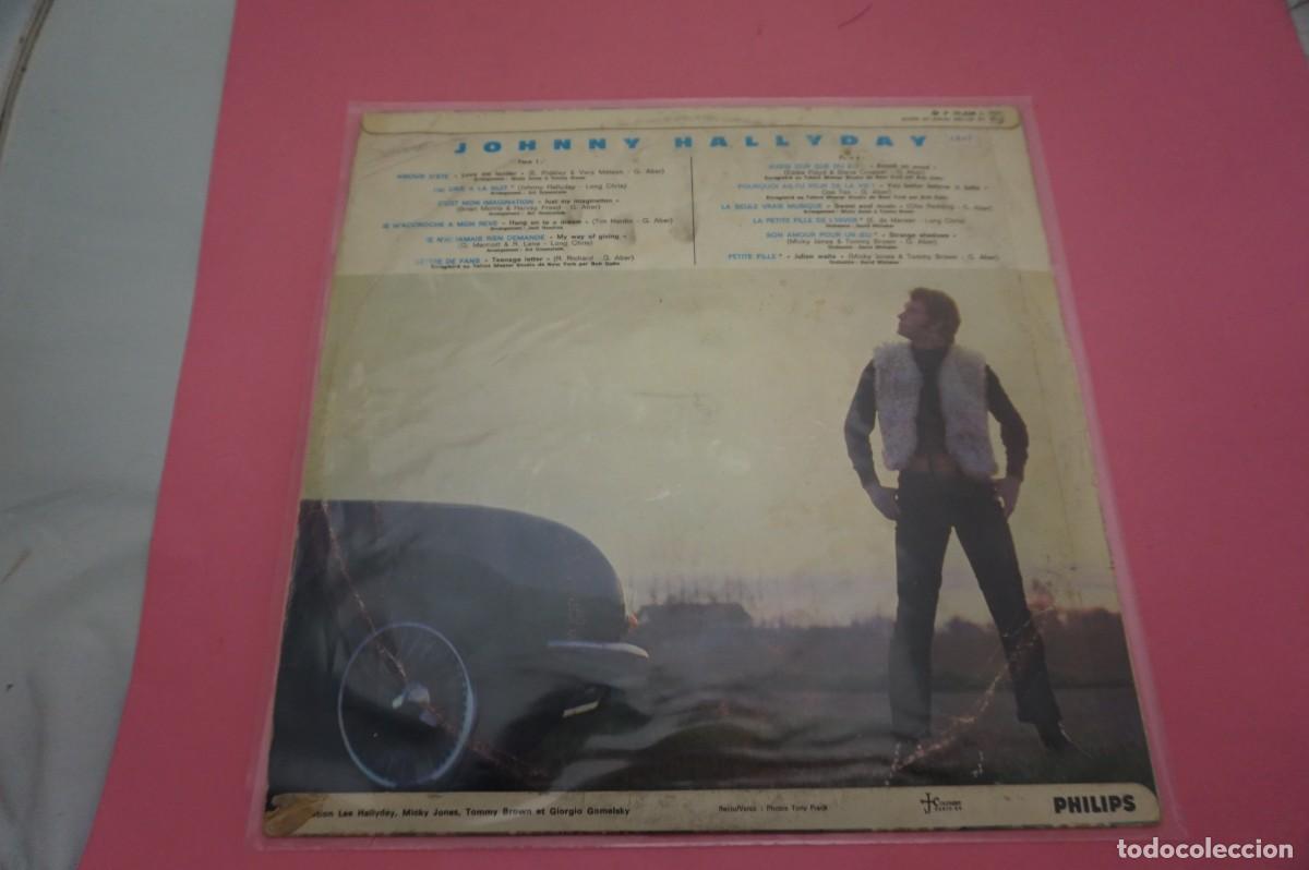 Discos de vinilo: LP - JOHNNY HALLYDAY - JOHNNY - Foto 3