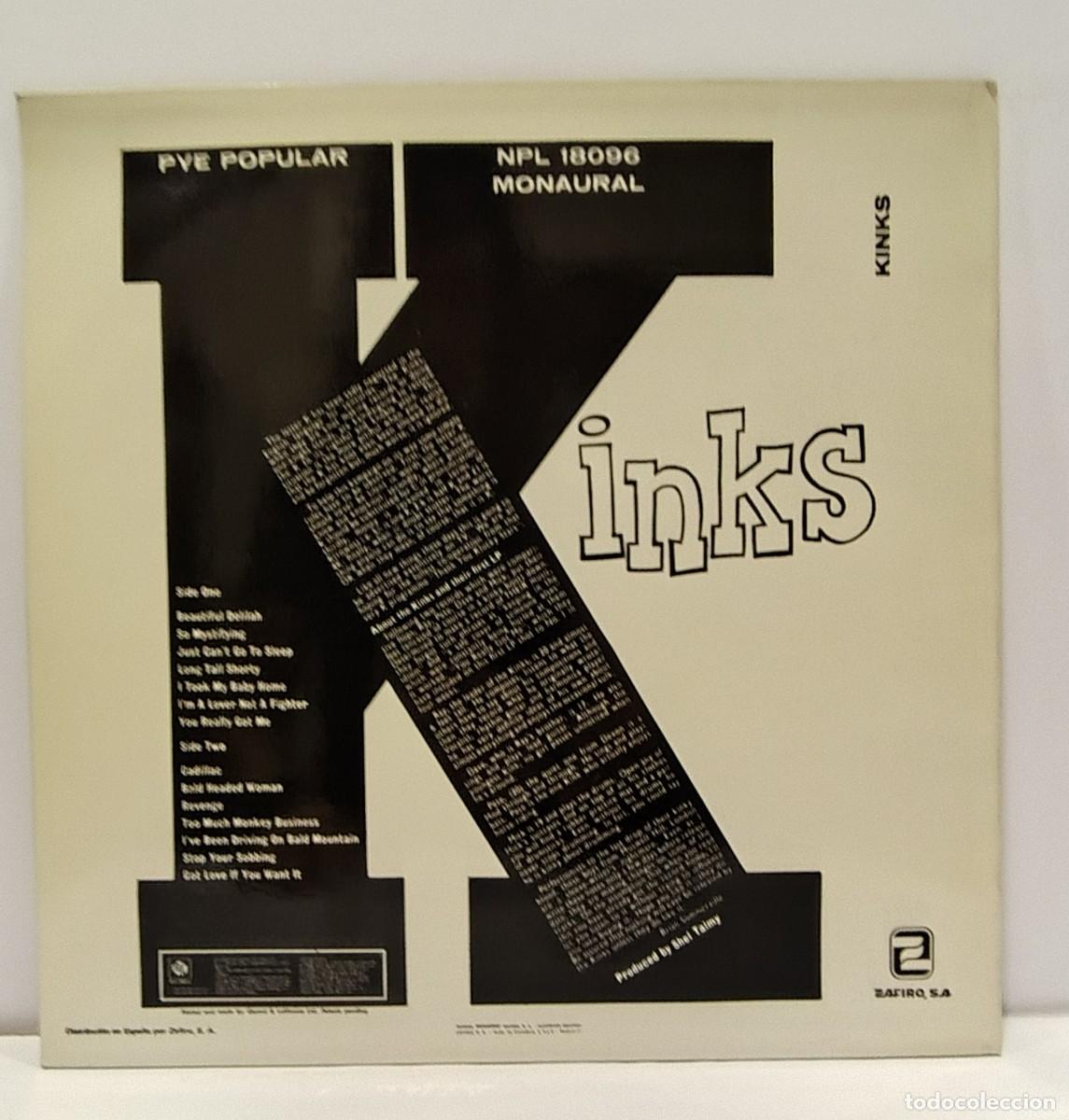Discos de vinilo: KINKS - KINKS. VINILO (LP, Album). CCM2-C - Foto 2