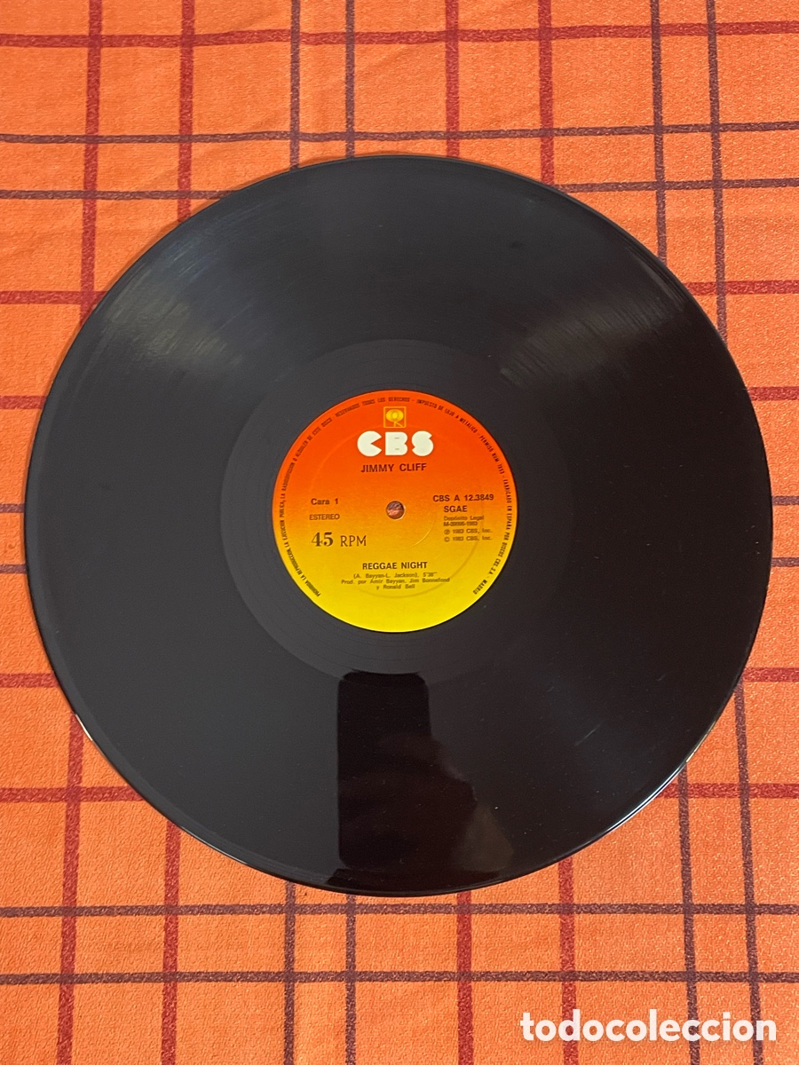 Discos de vinilo: Maxi Jimmy Cliff &ndash; Reggae Nights - Foto 3