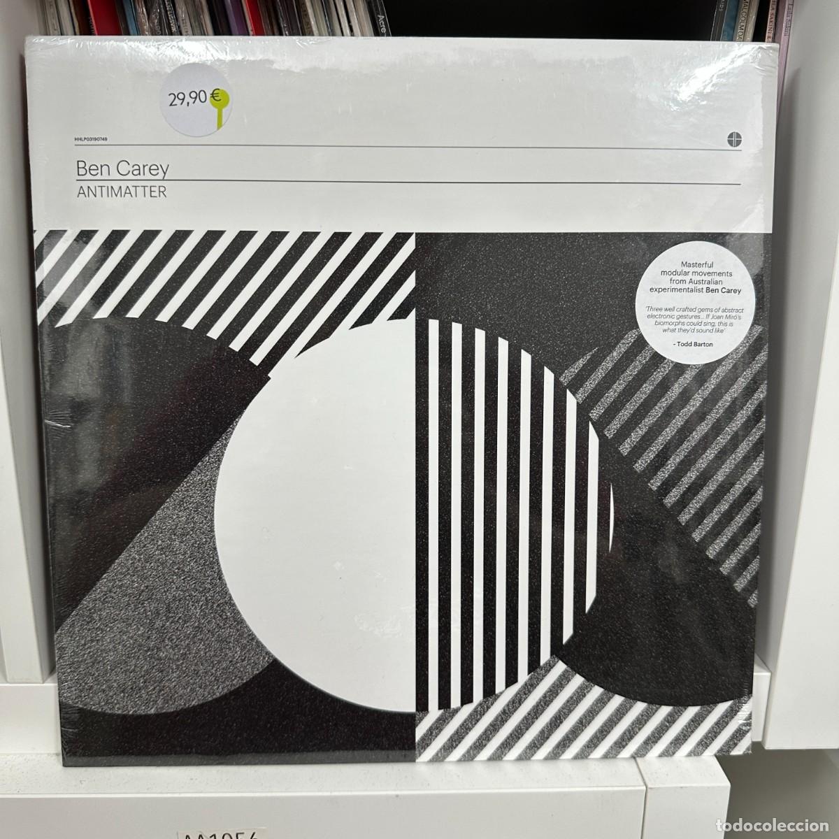 Discos de vinilo: Ben Carey - Antimatter (LP) *Precintado* - Foto 1