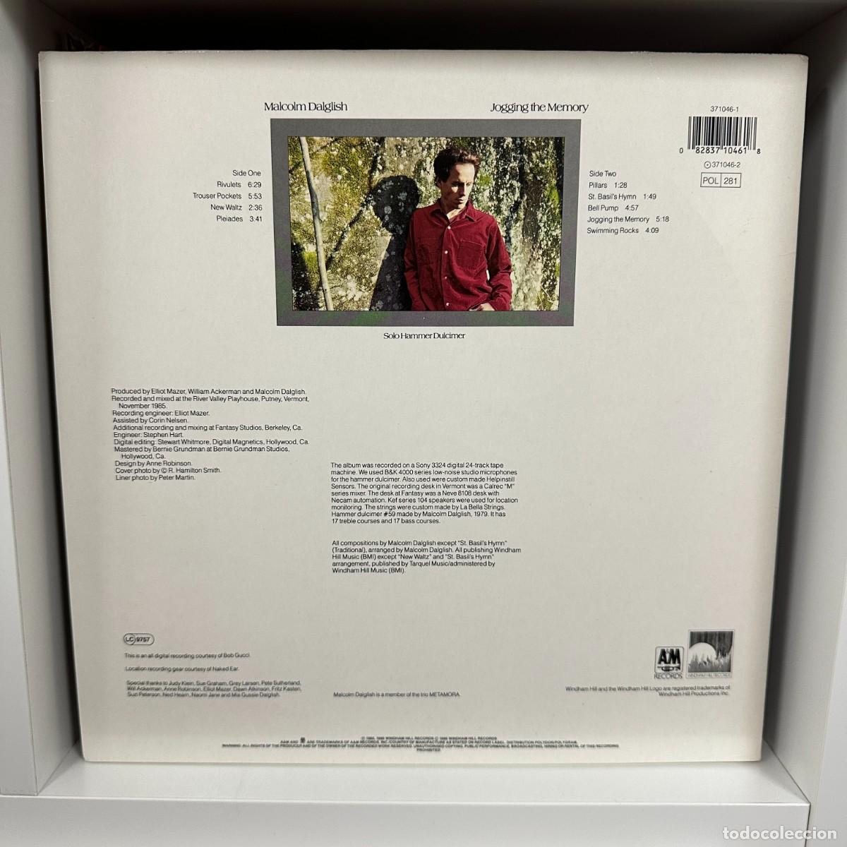 Discos de vinilo: Malcolm Dalglish - Jogging The Memory (LP) - Foto 2