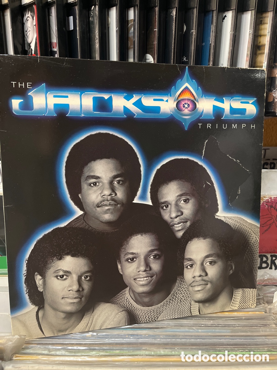 Discos de vinilo: the jacksons triumph - Foto 1