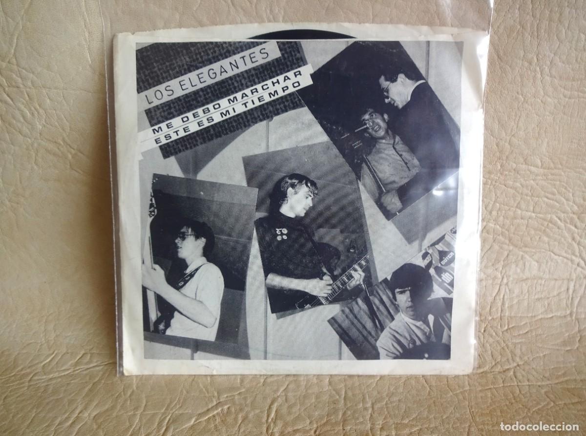 Discos de vinilo: disco single los elegantes original record runner records - Foto 1