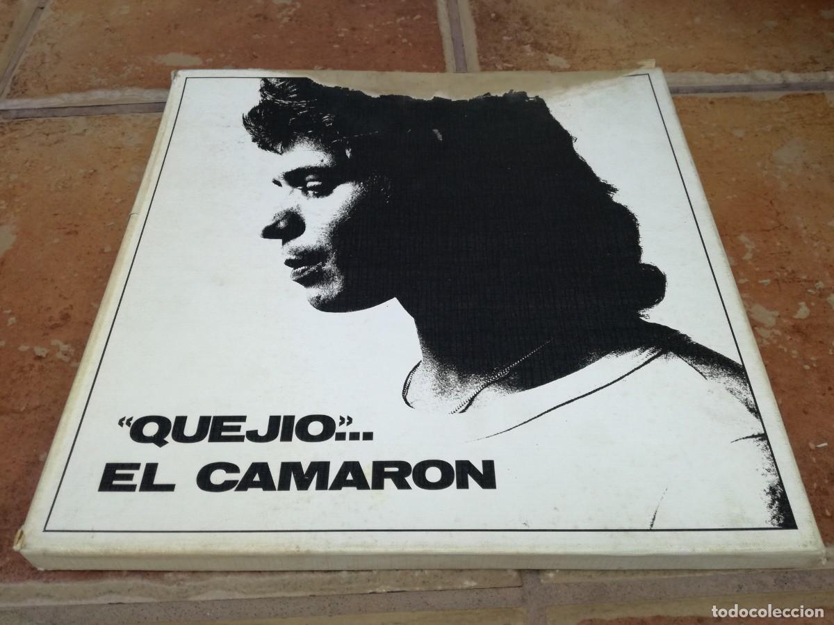 Discos de vinilo: CAJA DE CAMAR&Oacute;N-QUEJIO-CONTIENE 2 LPS - Foto 1