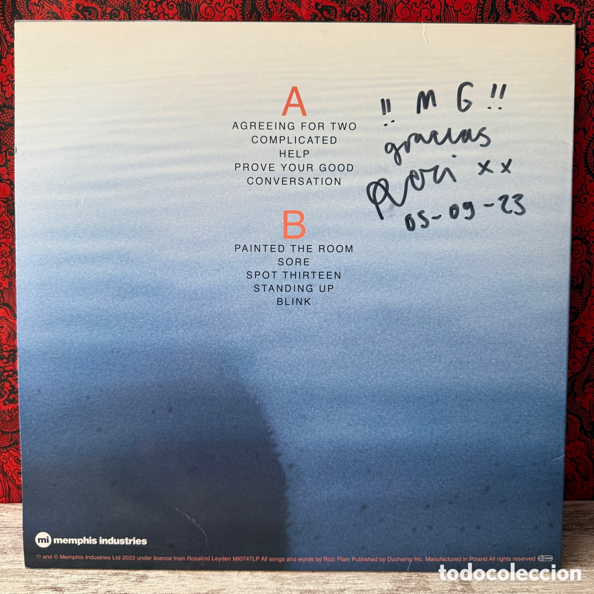 Discos de vinilo: Rozi Plain - Prize (LP) - Foto 2