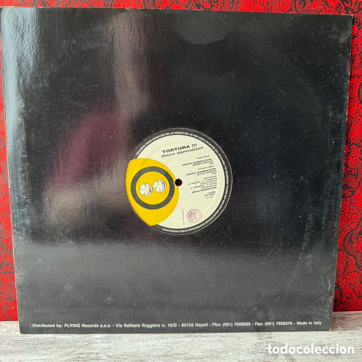 Discos de vinilo: Tortura !!! - Disco Damnation (Maxi) - Foto 1