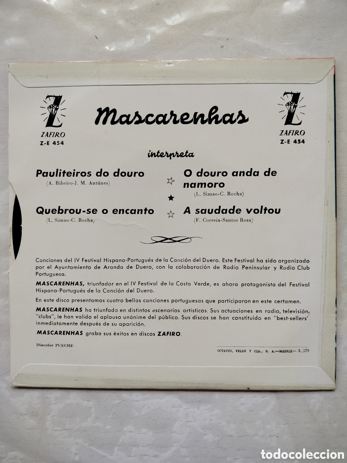Discos de vinilo: Rui Mascarenhas Lote EPs - Foto 3