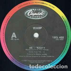 Discos de vinilo: W.A.S.P. &lrm;&ndash; 95-Nasty maxi 45 - Foto 2