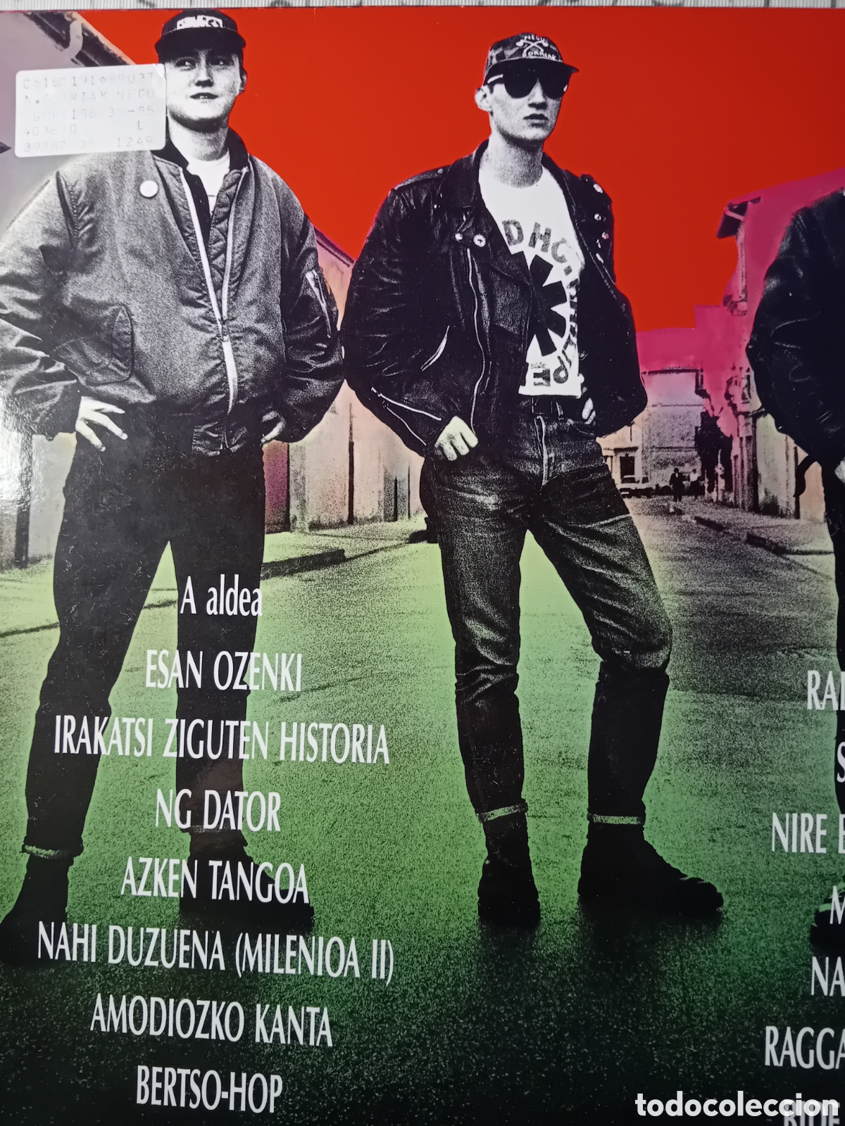 Discos de vinilo: NEGU GORRIAK. NEGU GORRIAK. 1990 - Foto 4