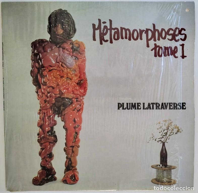 Discos de vinilo: Plume Latraverse. M&eacute;tamorphoses tome I. Gamma G 8540, France 1982 LP + encarte