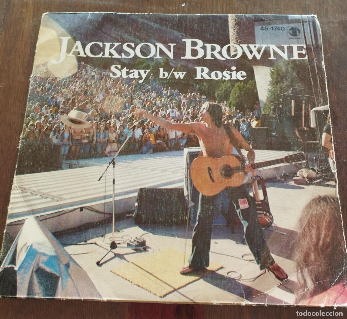 Discos de vinilo: Jackson Browne / Stay / Rosie - Foto 1