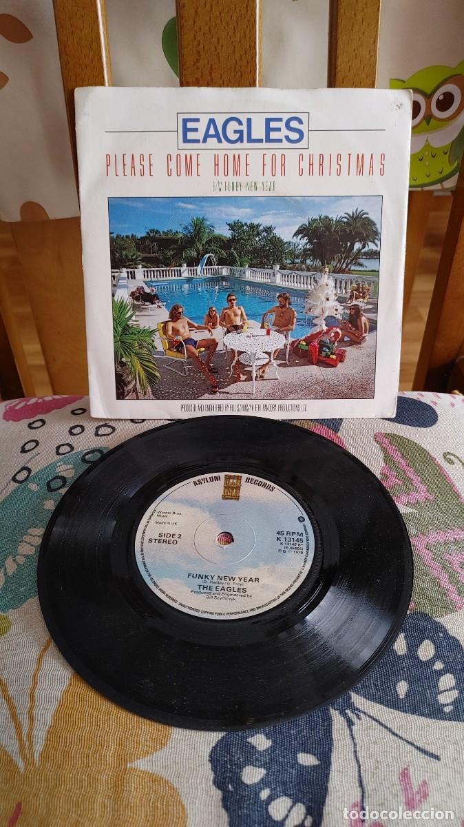 Discos de vinilo: EAGLES-SINGLE PLEASE COME HOME FOR CHRISTMAS - Foto 1