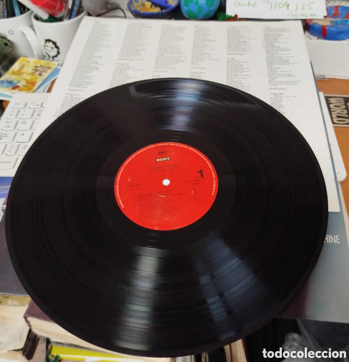 Discos de vinilo: James Taylor - New moon shine - Foto 2