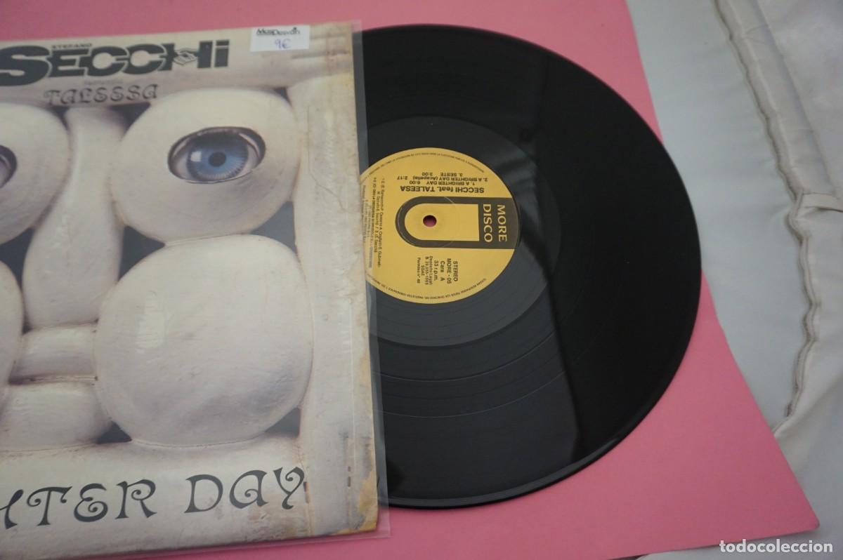 Discos de vinilo: LP - Stefano Secchi Feat. Taleesa &ndash; A Brighter Day - Foto 2