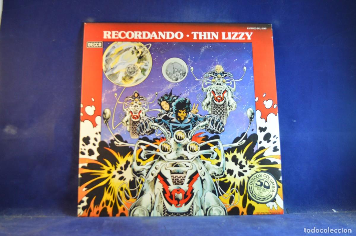 Discos de vinilo: THIN LIZZY FEATURING ERIC BELL AND GARY MOORE &ndash; REMEMBERING PART 1 - LP - Foto 1