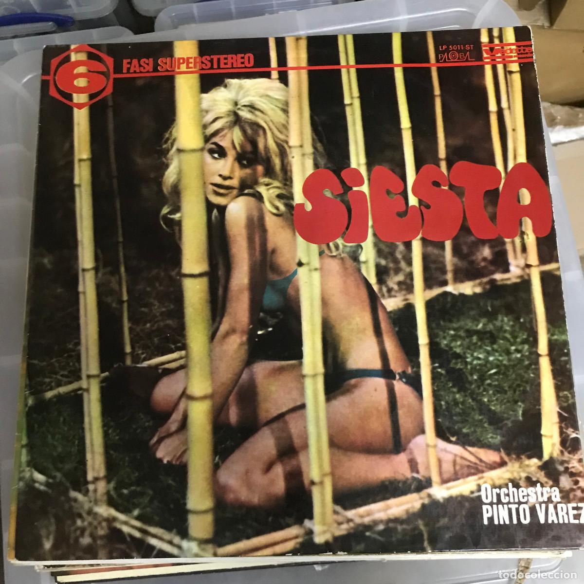 Discos de vinilo: ORCHESTRA PINTO VAREZ - SIESTA - LP PALOBAL 1969 - Foto 1